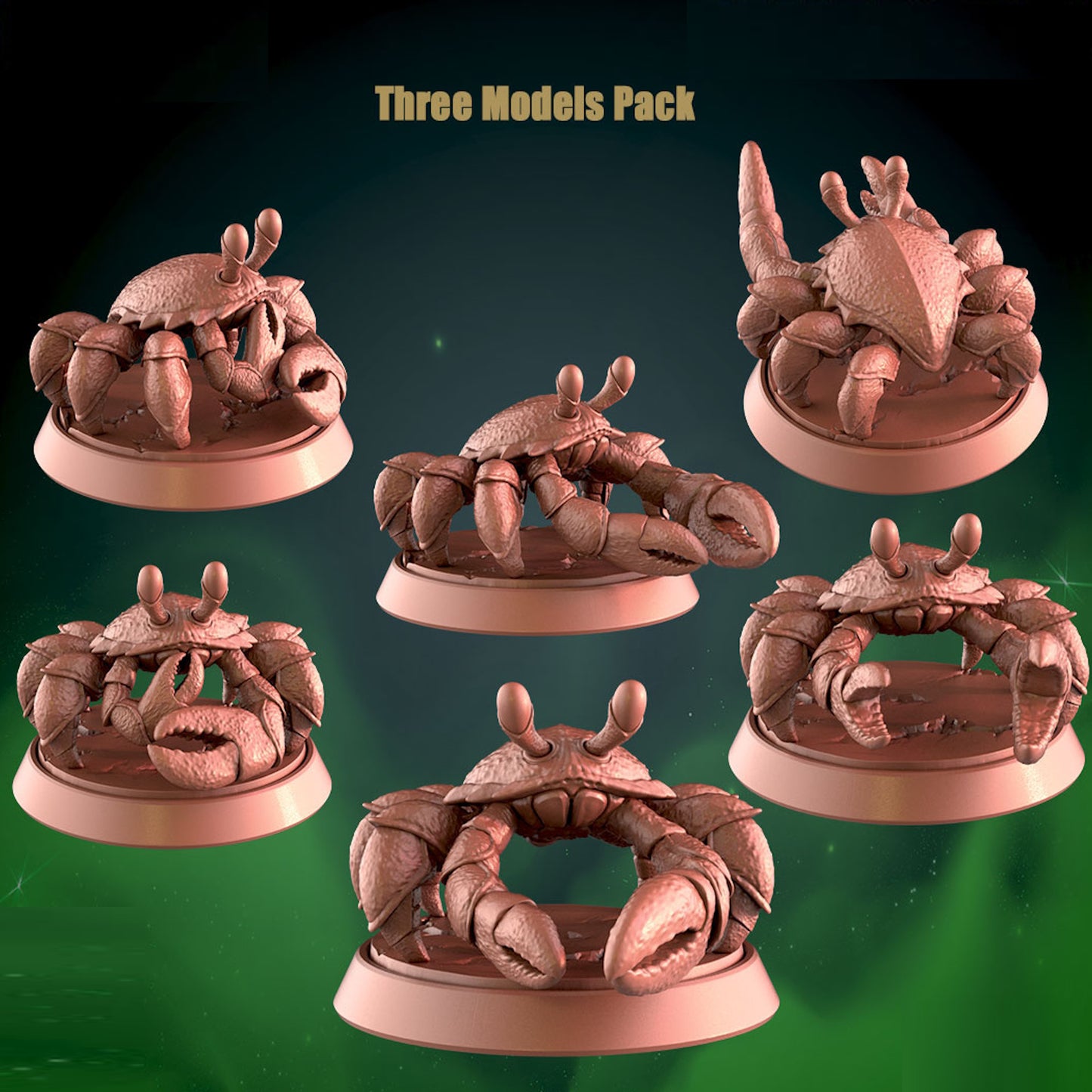 Surf Crawler Pack x3 32mm Base