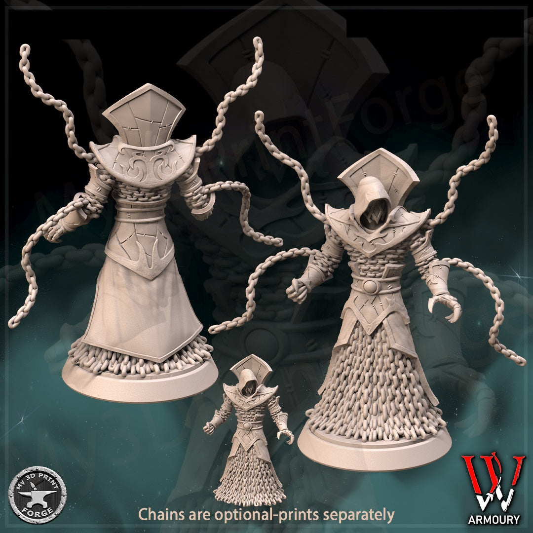 Ethereal Chained 32mm Base Tabletop Wargaming Miniature