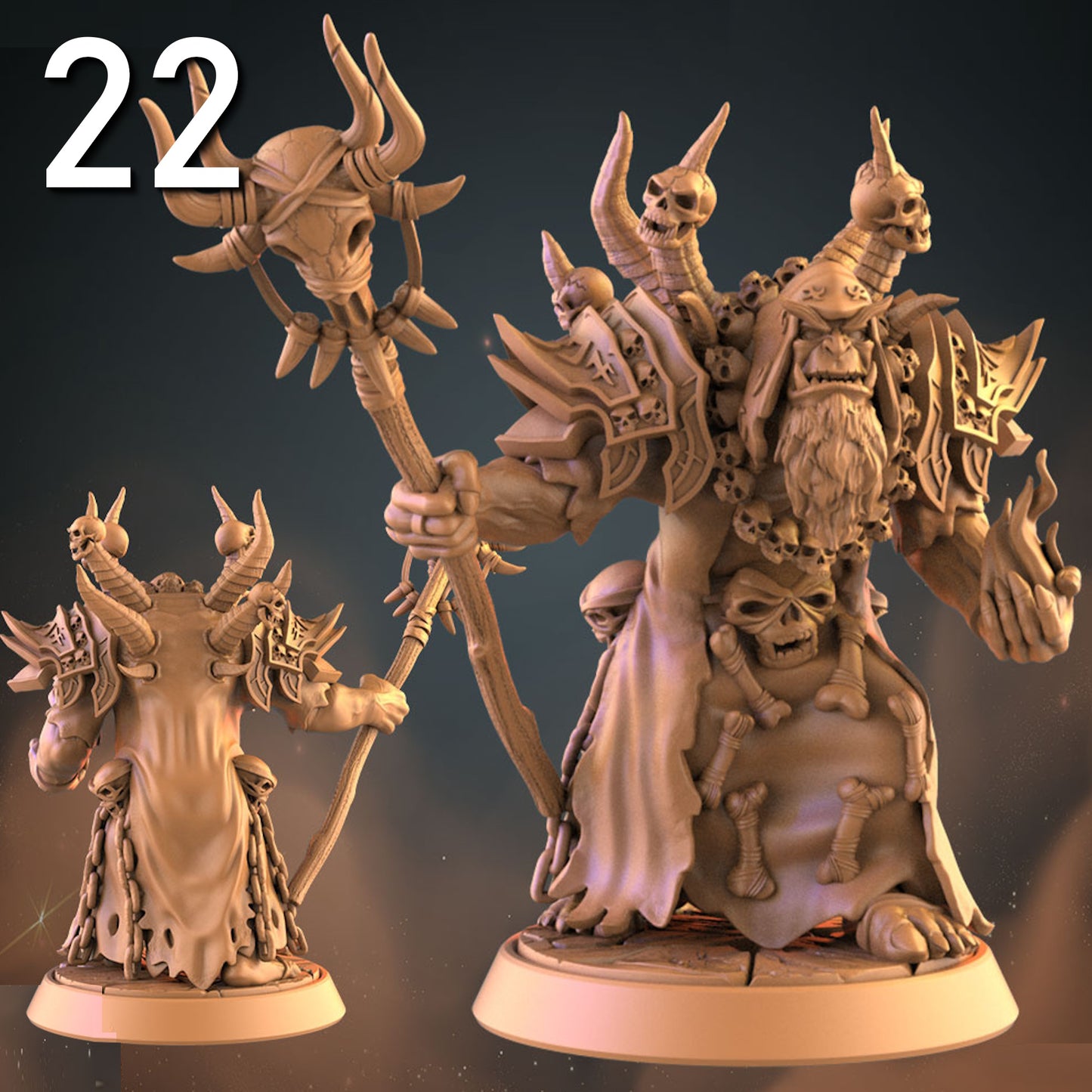 Orc Part 2 Collection – 22 Poses Available