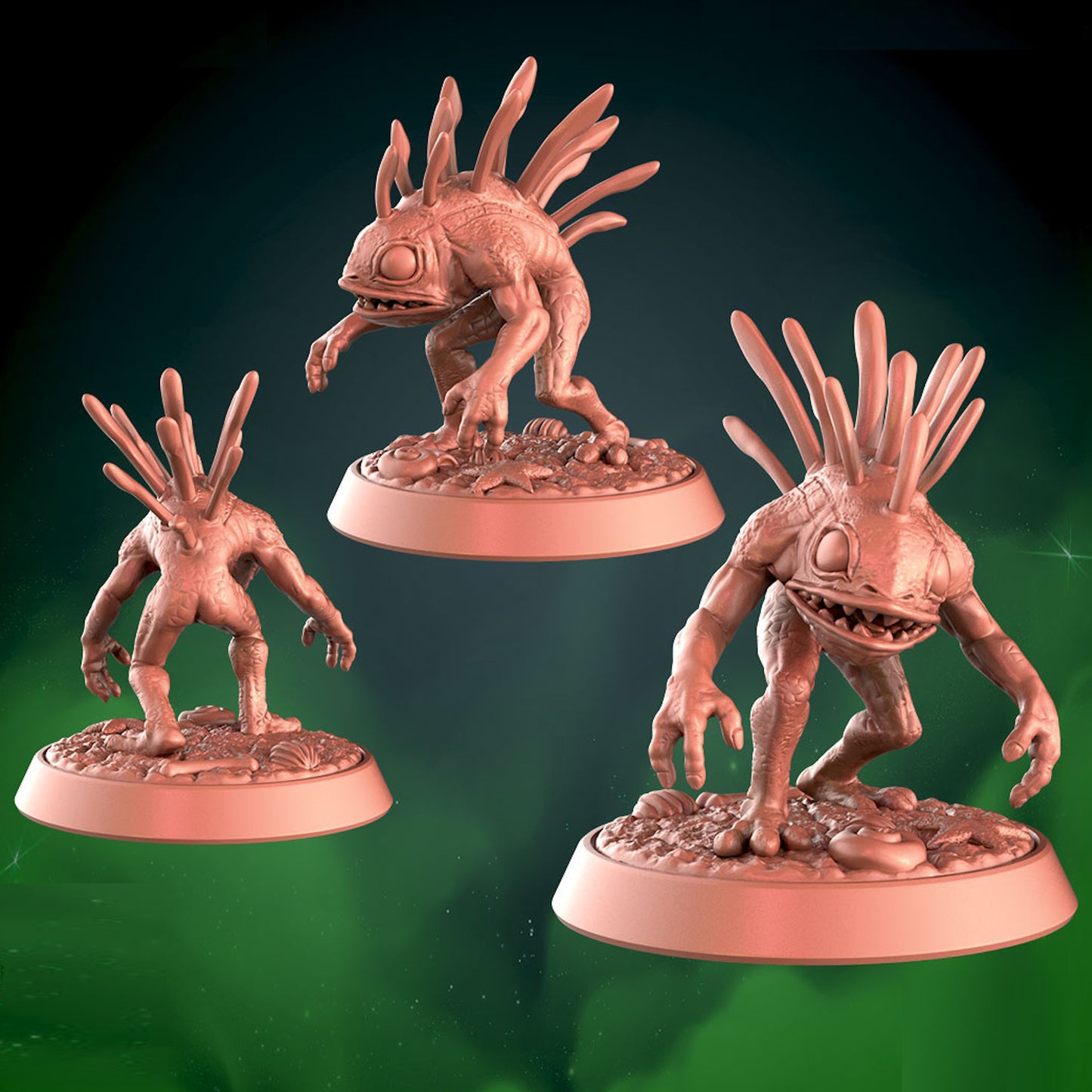Murloc Walking 25mm Base