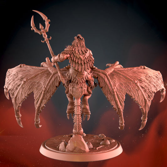 Wyvern Rider (50mm Base)