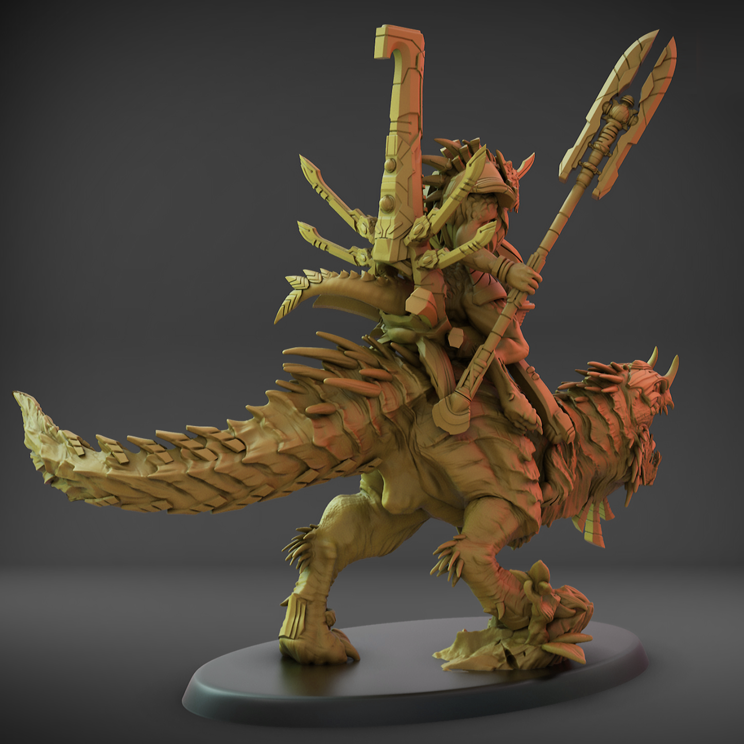 Alpha Carnadon (90mm Oval Base)