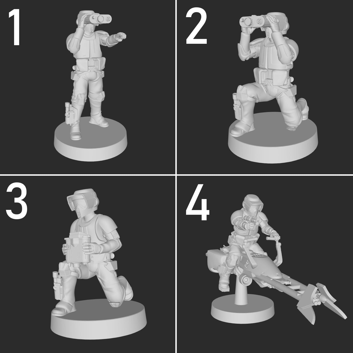 Recon Trooper 20 Poses