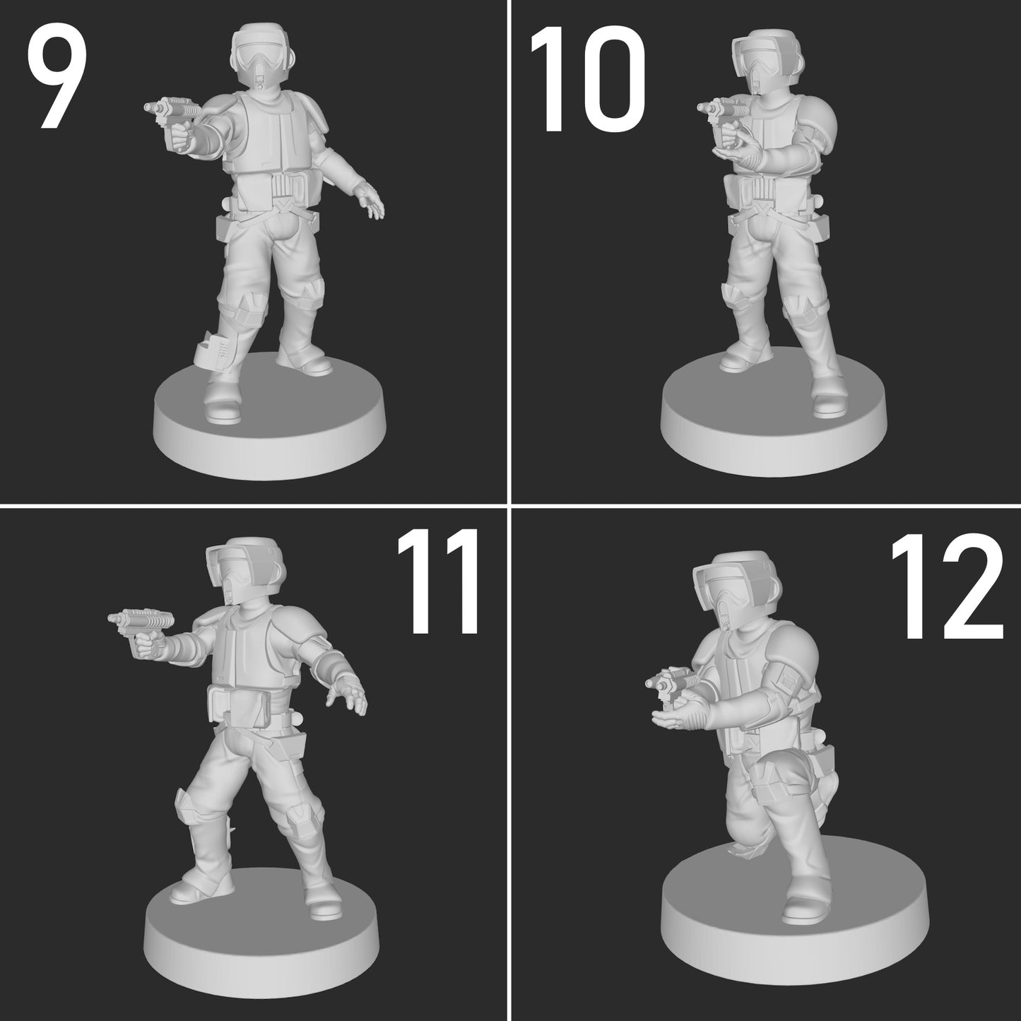Recon Trooper 20 Poses