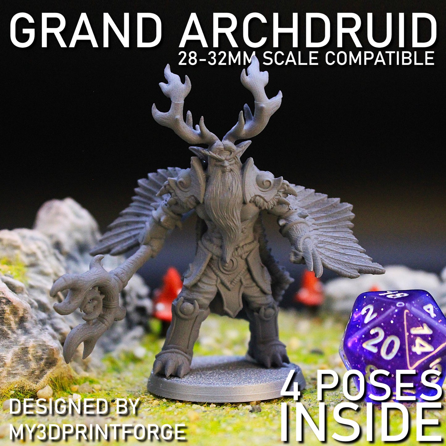 Grand Archdruid Miniature