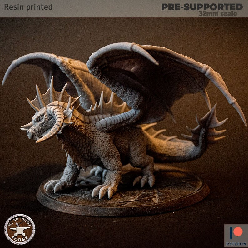 Shadowfire Dragon Ground Pose