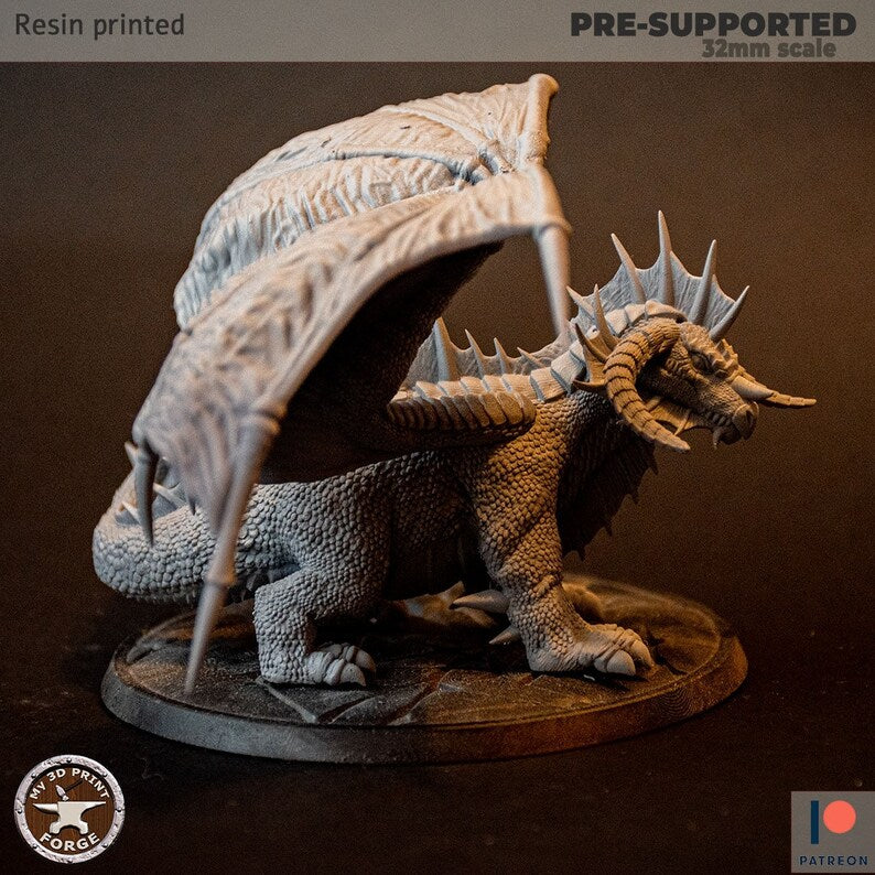 Shadowfire Dragon Ground Pose