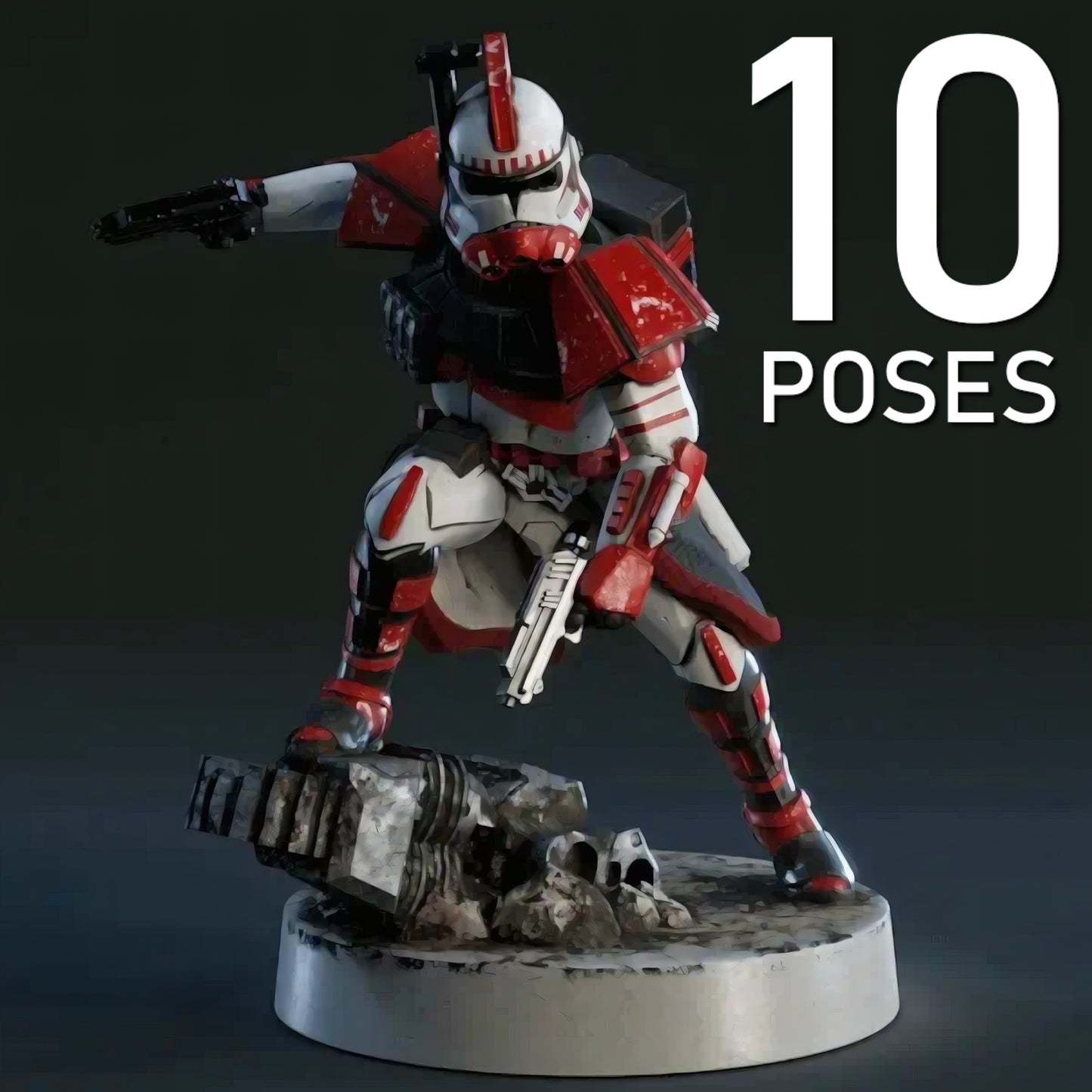 ARC Troopers - 10 Poses