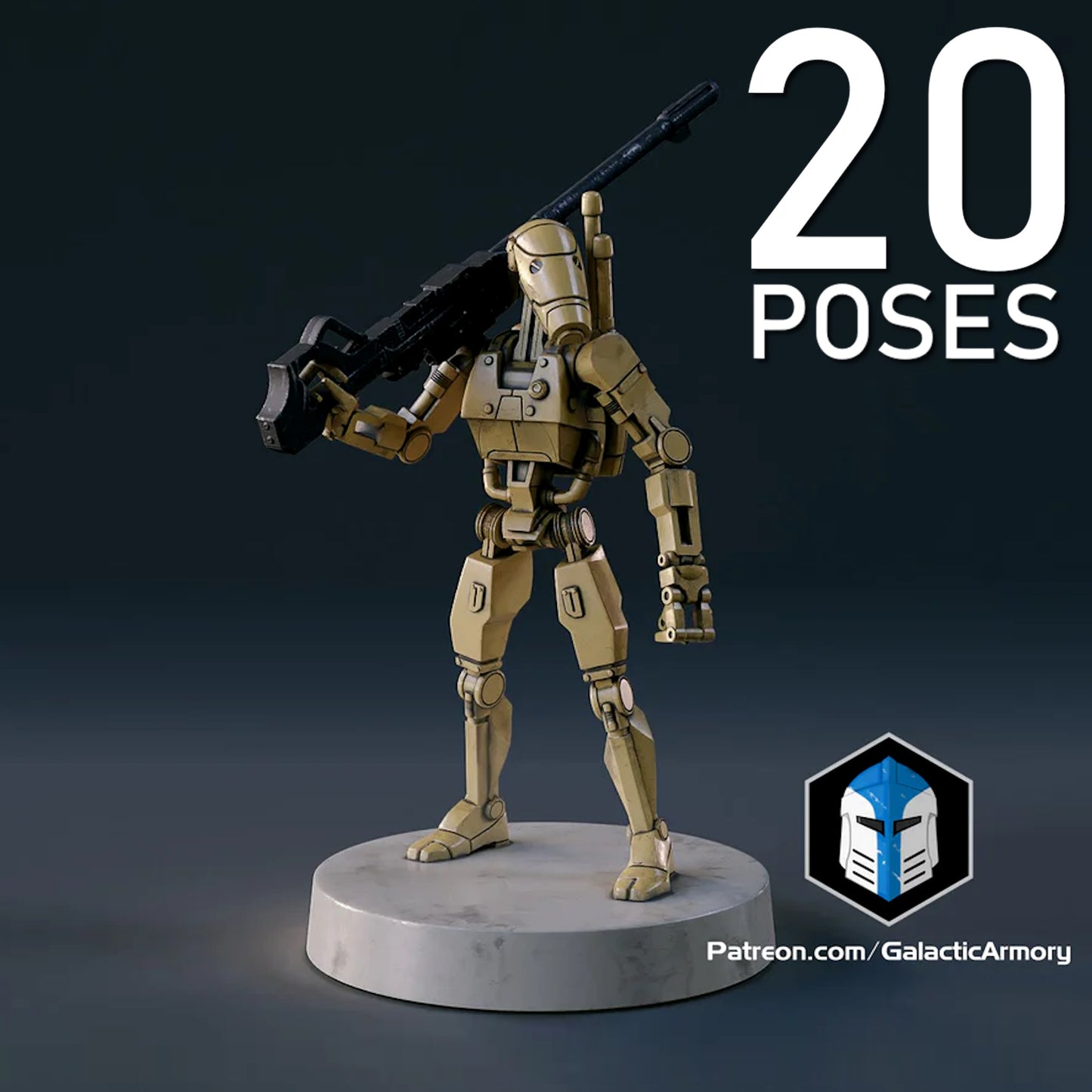 Specialist Sniper Droids - 20 Poses