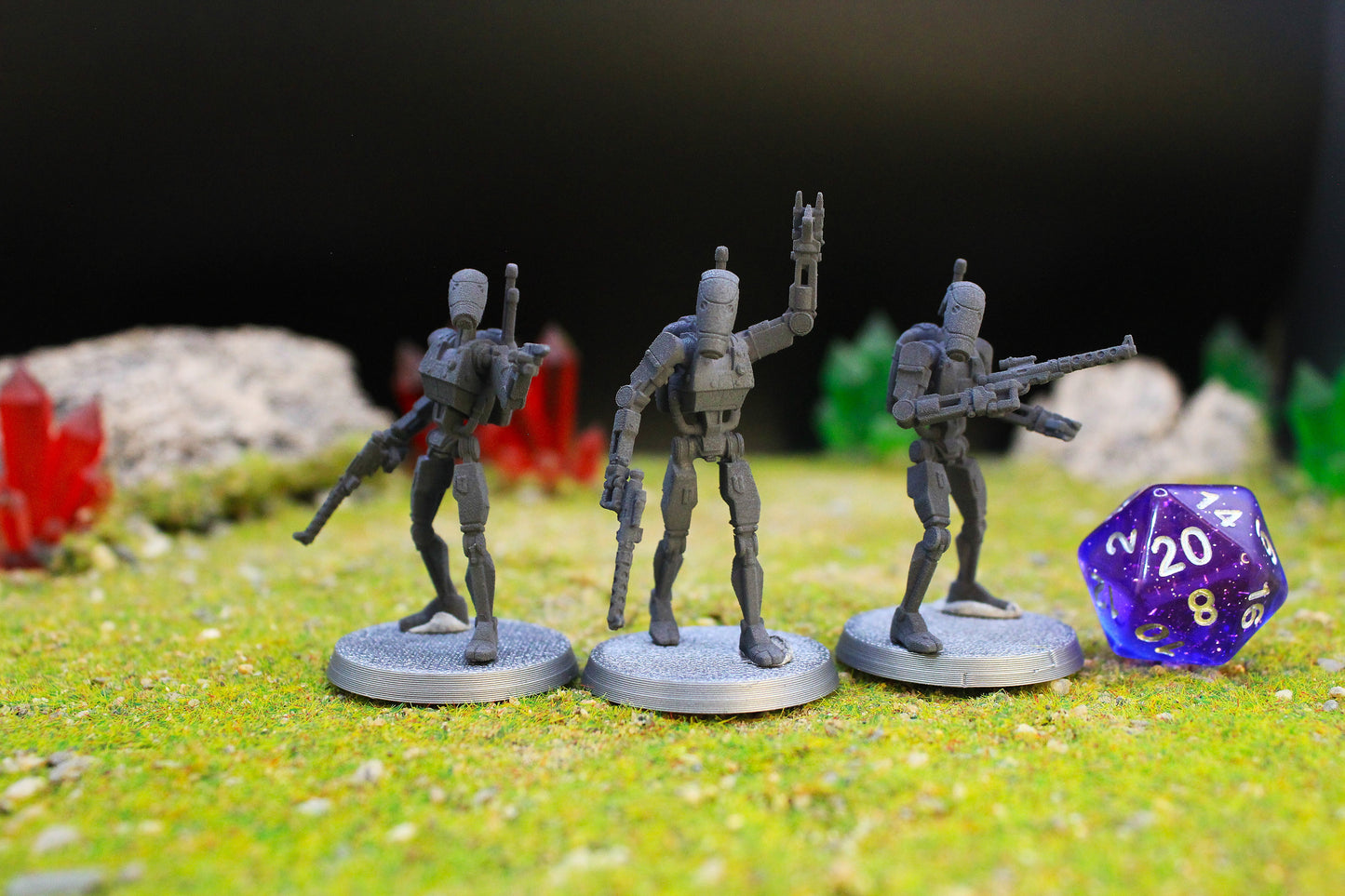 Officer Class Droids - 21 Poses