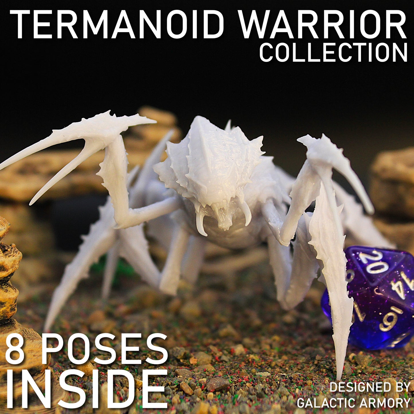 Termanoid Warrior Miniatures