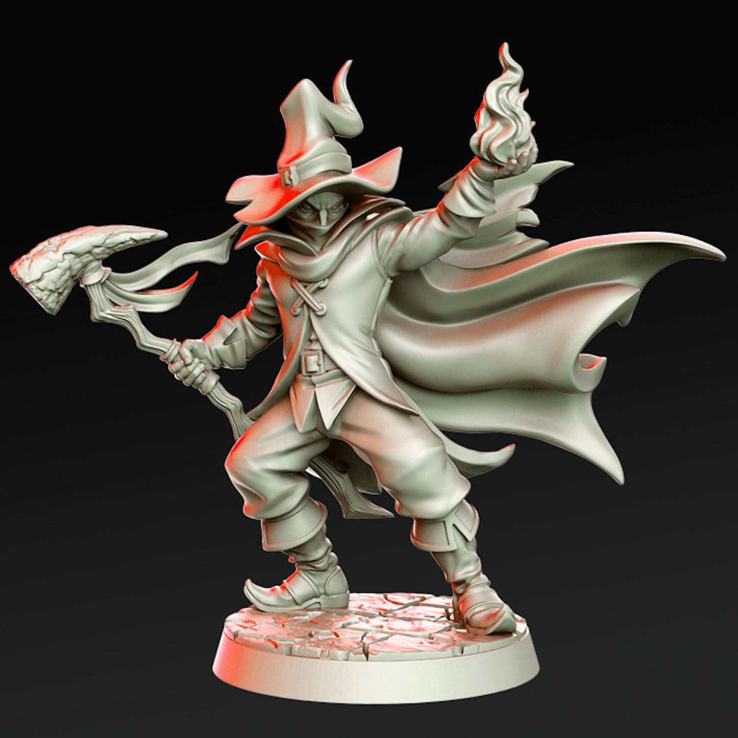 Black Mage - 32mm Base