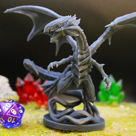 Blue Eyes White Dragon Kaiju - 50mm Base