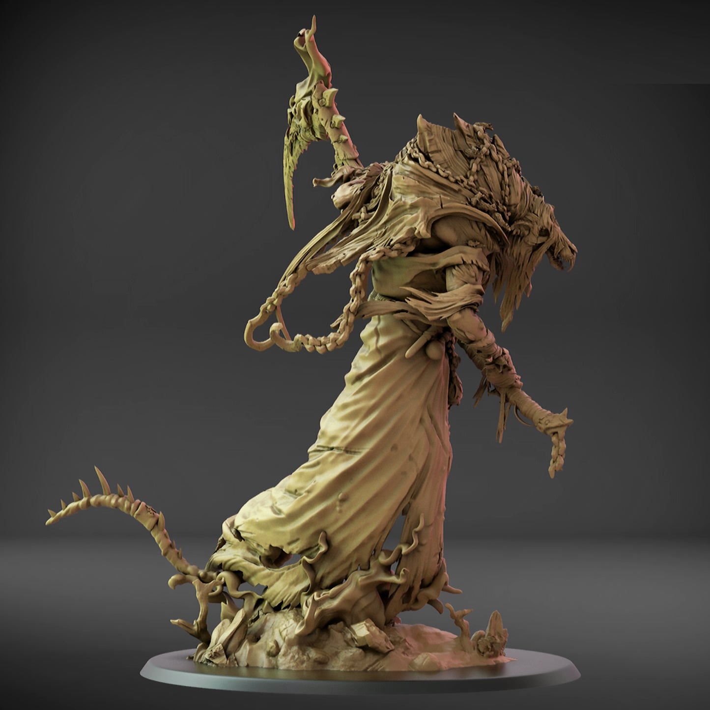 Spectral Plague Overlord (125mm Base)