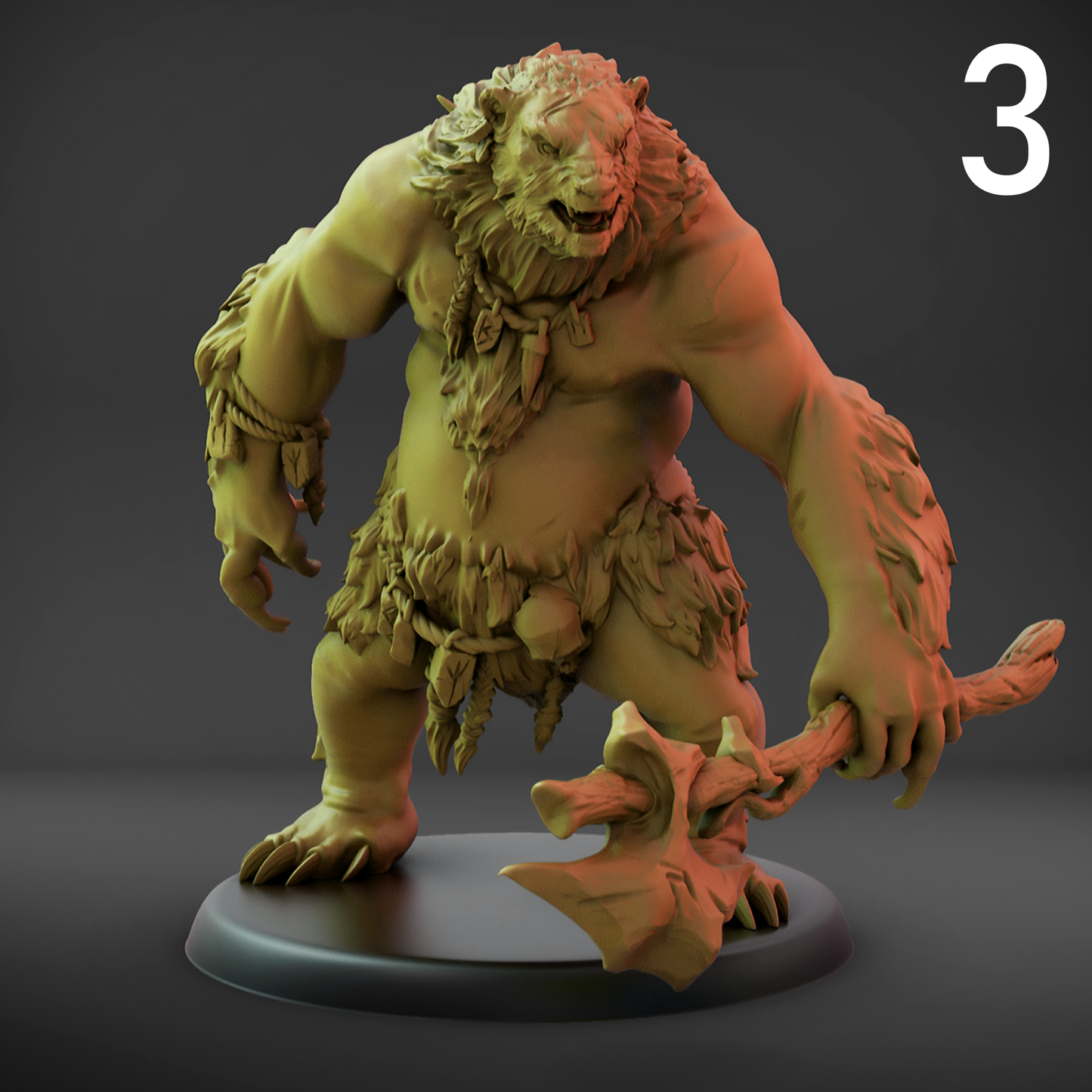 Bearzerker Set A (50mm Base)