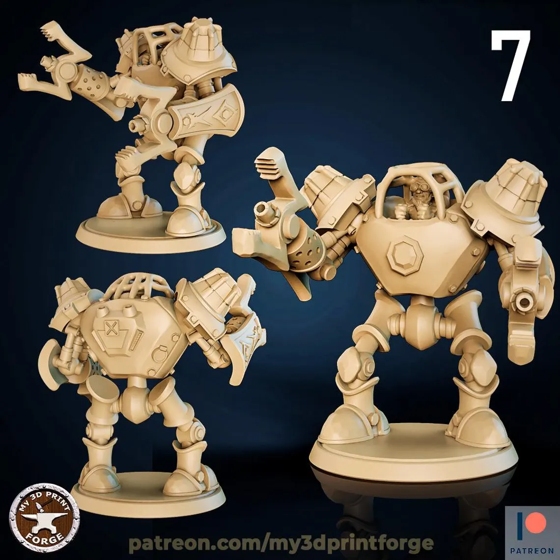 Gnomes Part 1 Collection – 7 Poses Available