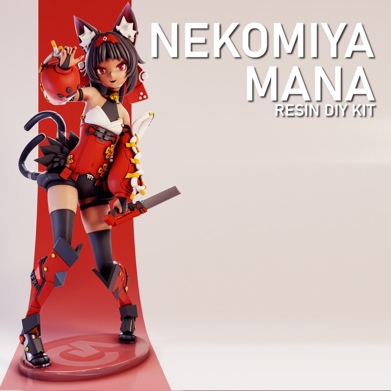 Nekomiya Mana Resin DIY Kit