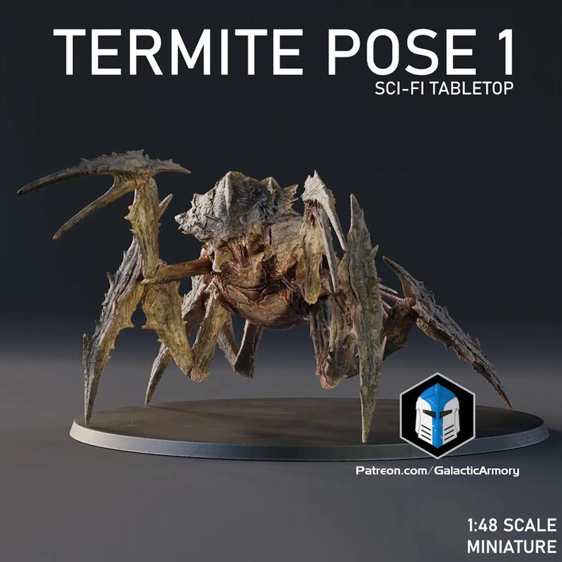 Termanoid Warrior Miniatures