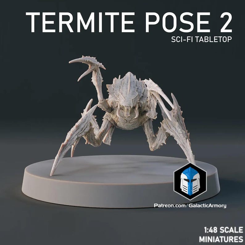 Termanoid Warrior Miniatures