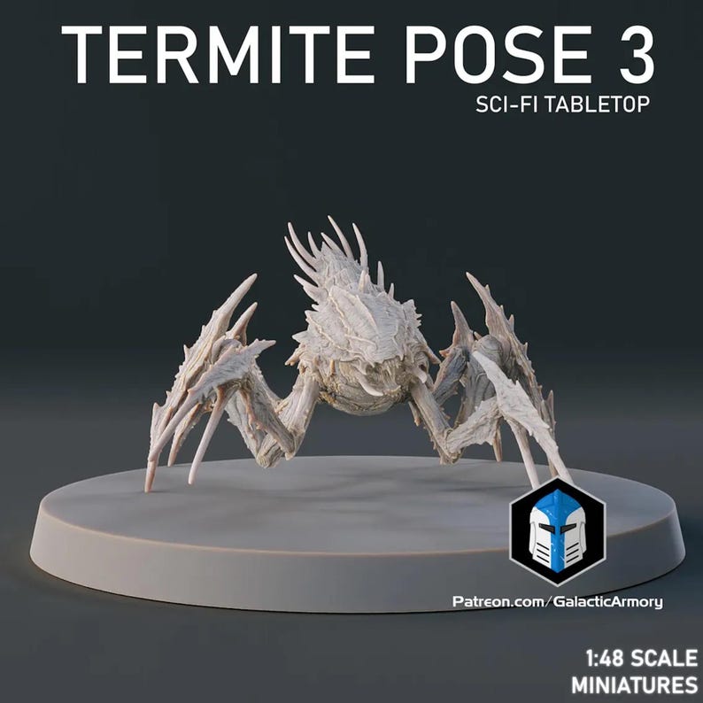 Termanoid Warrior Miniatures