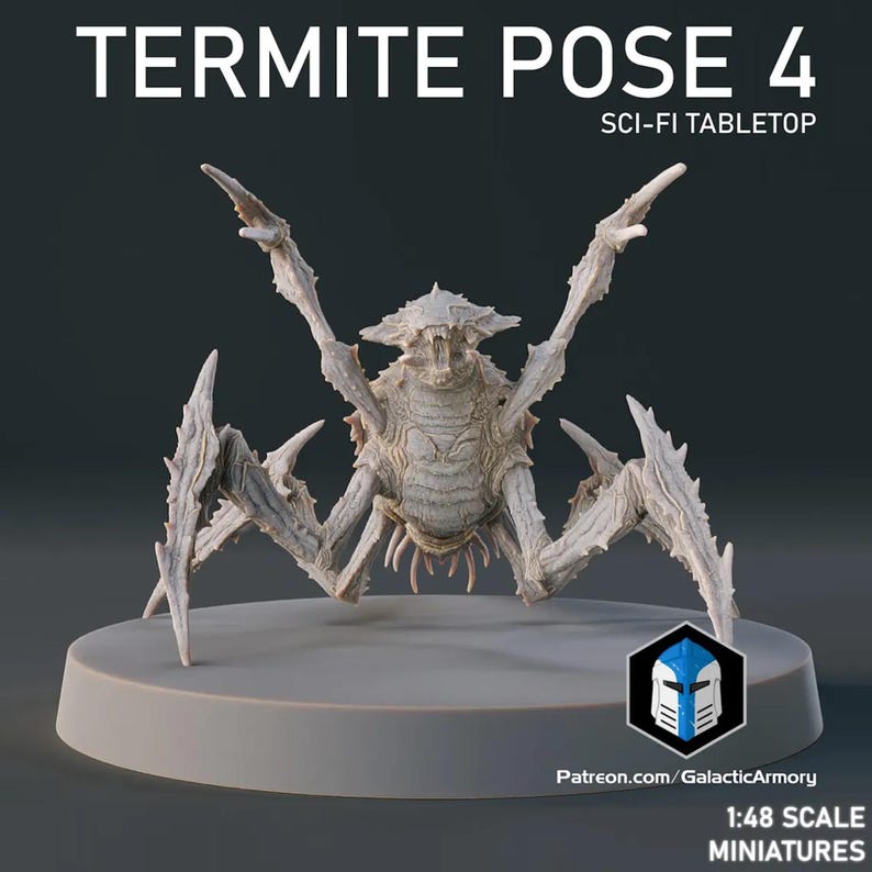 Termanoid Warrior Miniatures