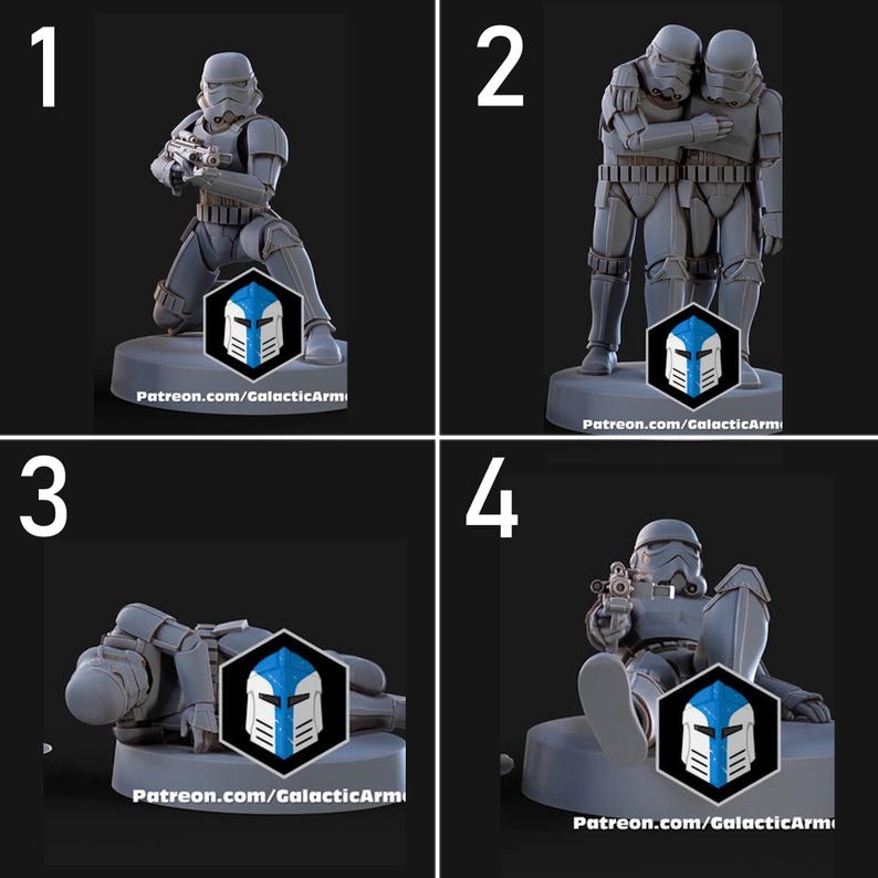 Storming Troopers - 20 Poses