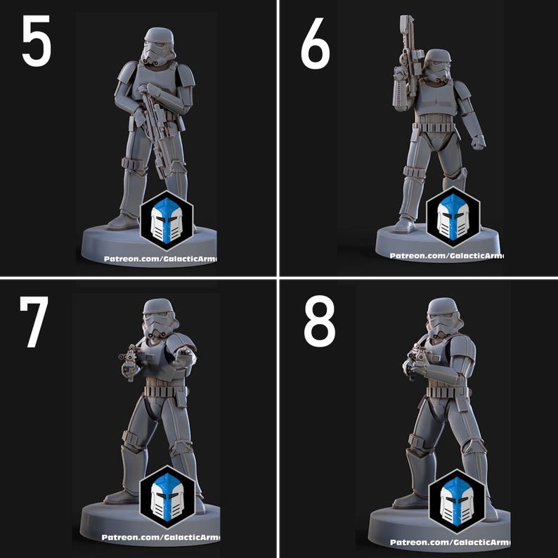 Storming Troopers - 20 Poses