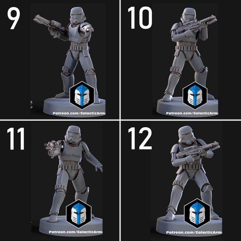 Storming Troopers - 20 Poses