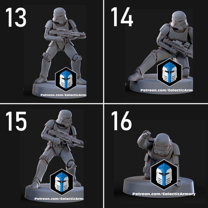 Storming Troopers - 20 Poses