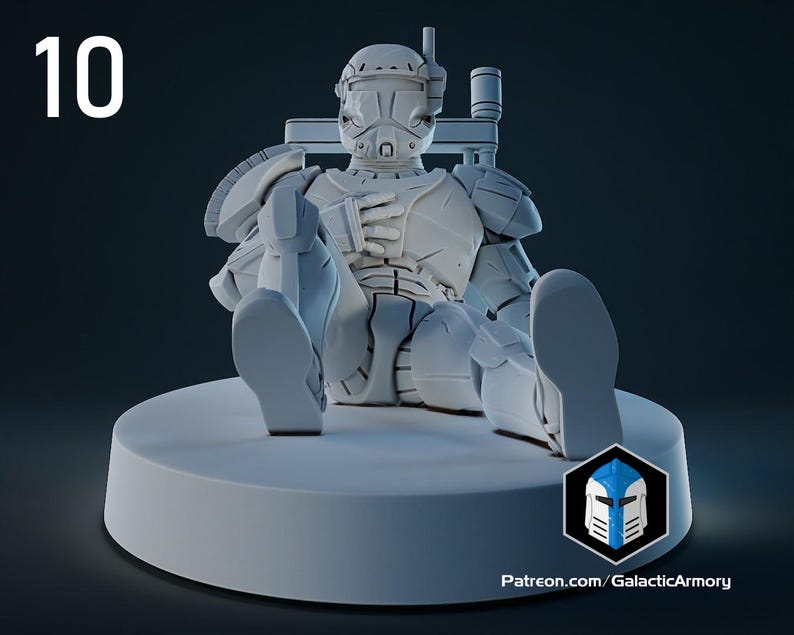 Republic Commanders - 10 Poses