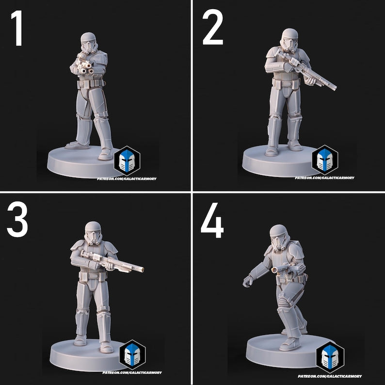 Death Troopers - 20 Poses