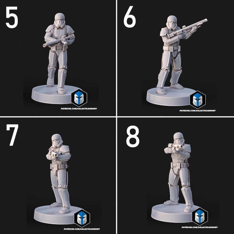 Death Troopers - 20 Poses