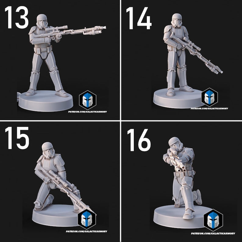 Death Troopers - 20 Poses