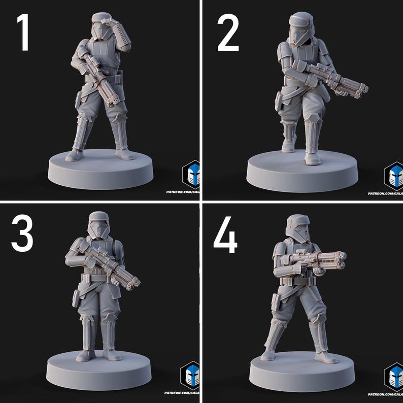 Shoreguard Troopers - 20 Poses