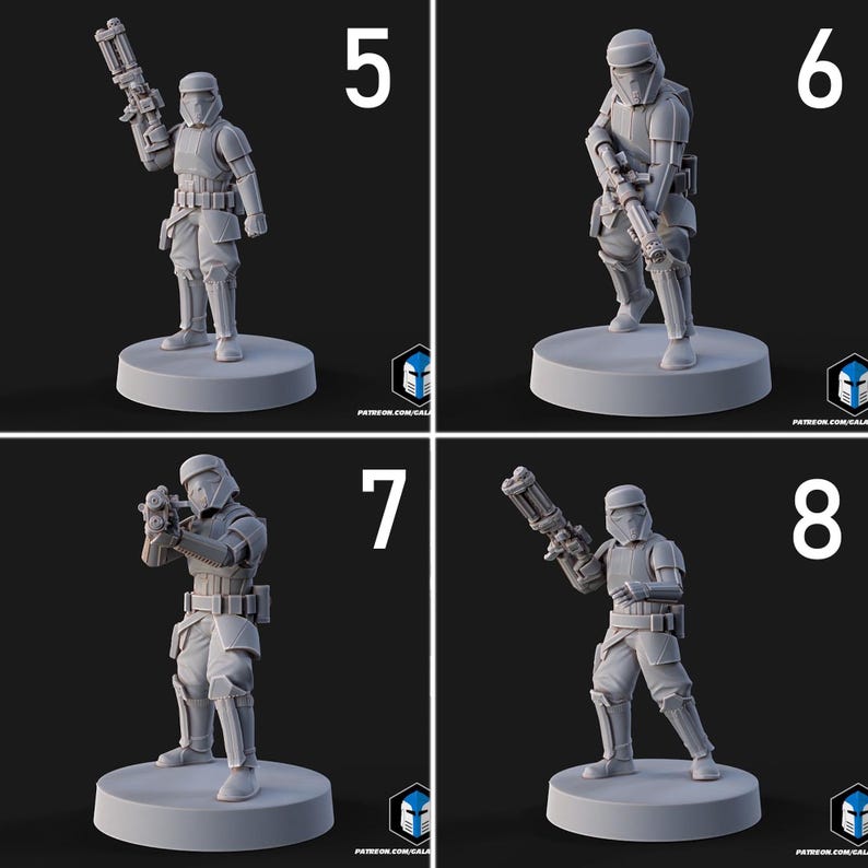 Shoreguard Troopers - 20 Poses