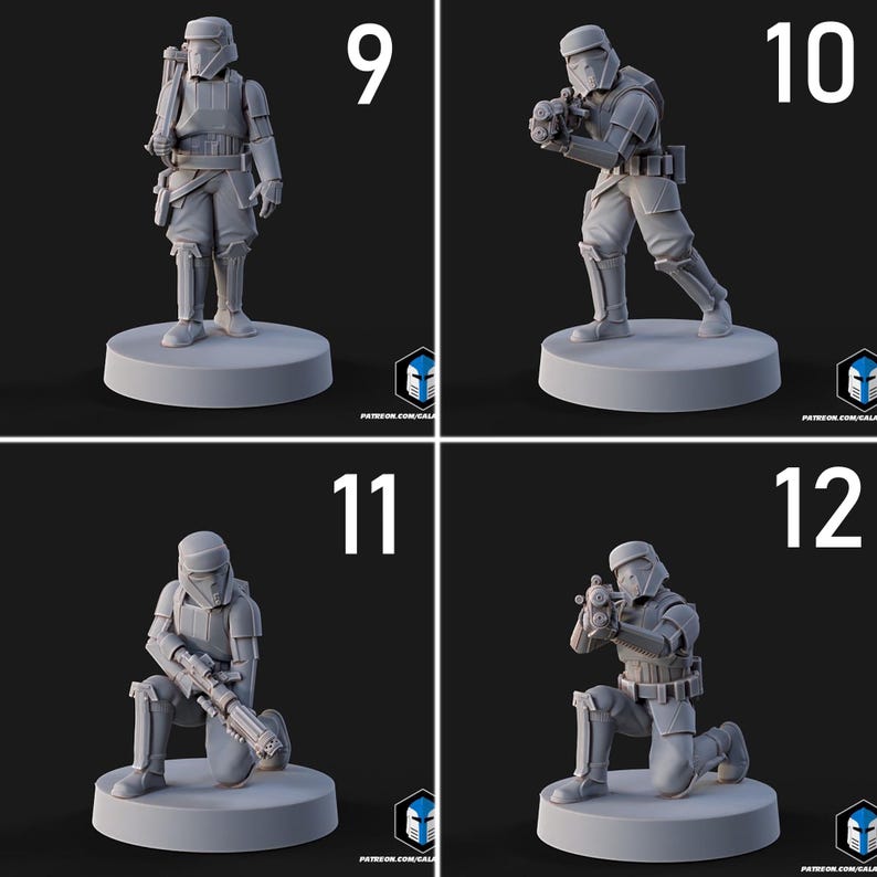 Shoreguard Troopers - 20 Poses