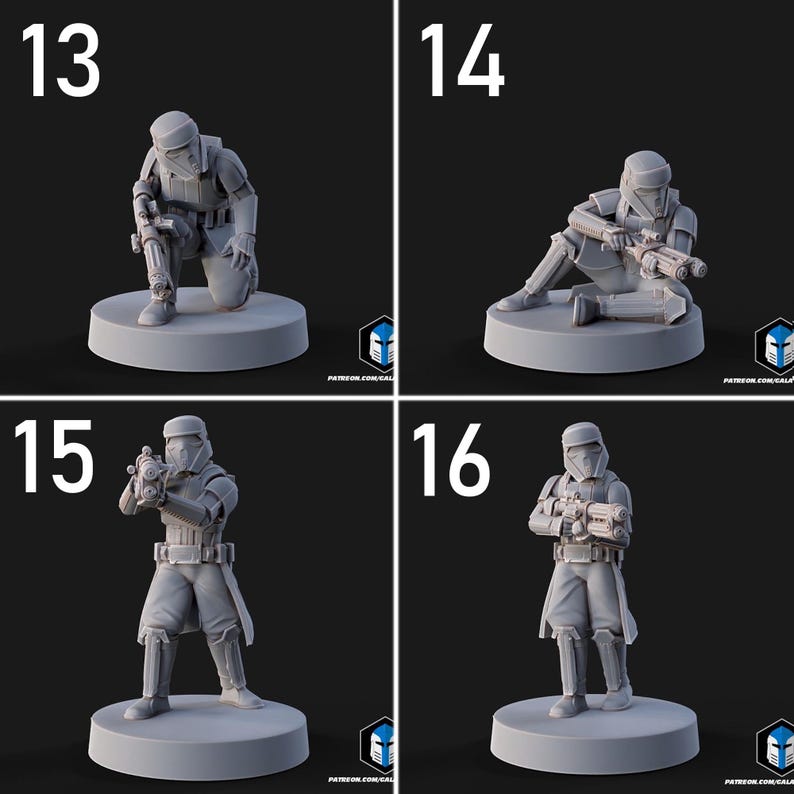 Shoreguard Troopers - 20 Poses
