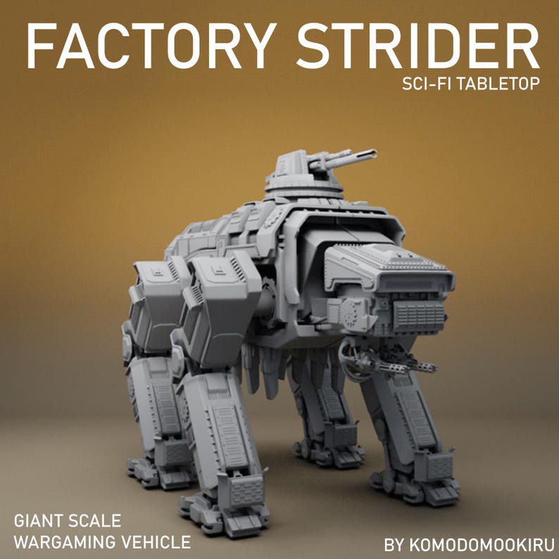Factory Strider Vehicle