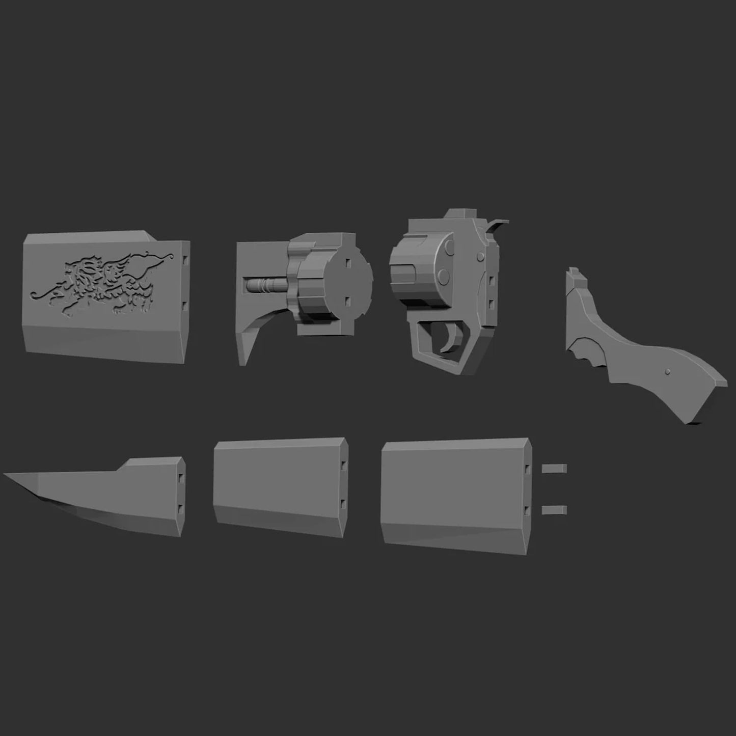 Gunblade Prop - DIY Kit