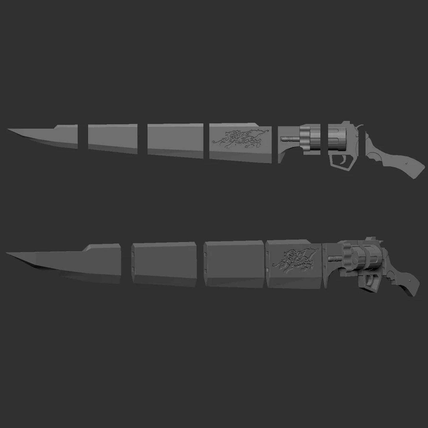 Gunblade Prop - DIY Kit