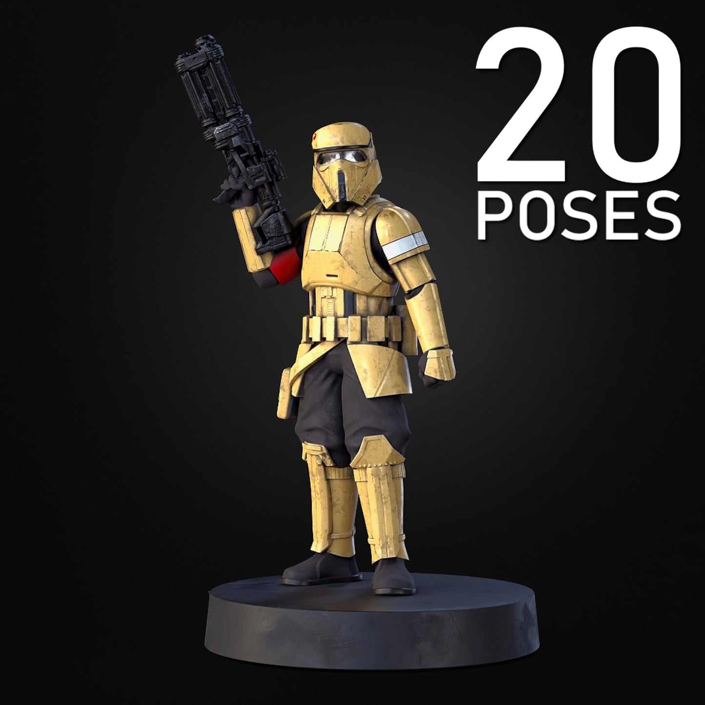 Shoreguard Troopers - 20 Poses