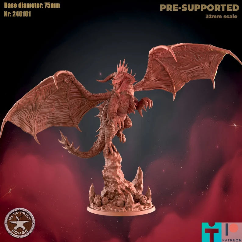 Shadowfire Dragon Flight Pose