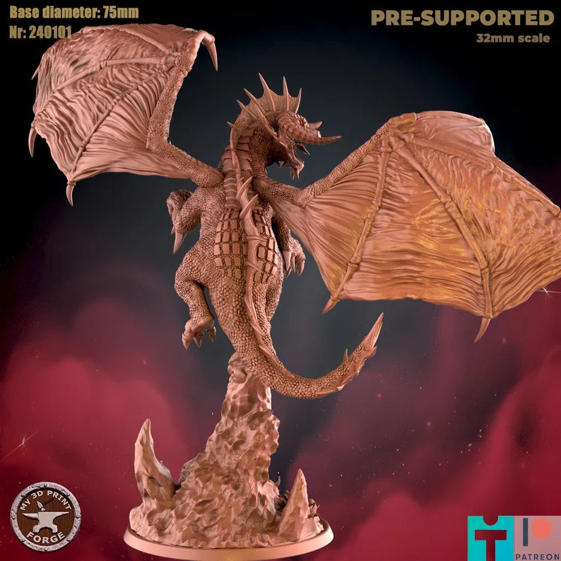 Shadowfire Dragon Flight Pose