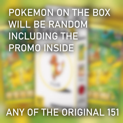Pokemon 151 Gather: Booster Coin Set 🇨🇳 Simplified Chinese Box