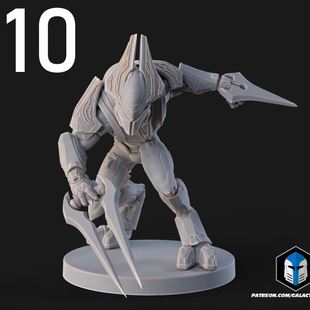 Sangheili Elite Warriors for Halo Flashpoint - 16 Poses Available