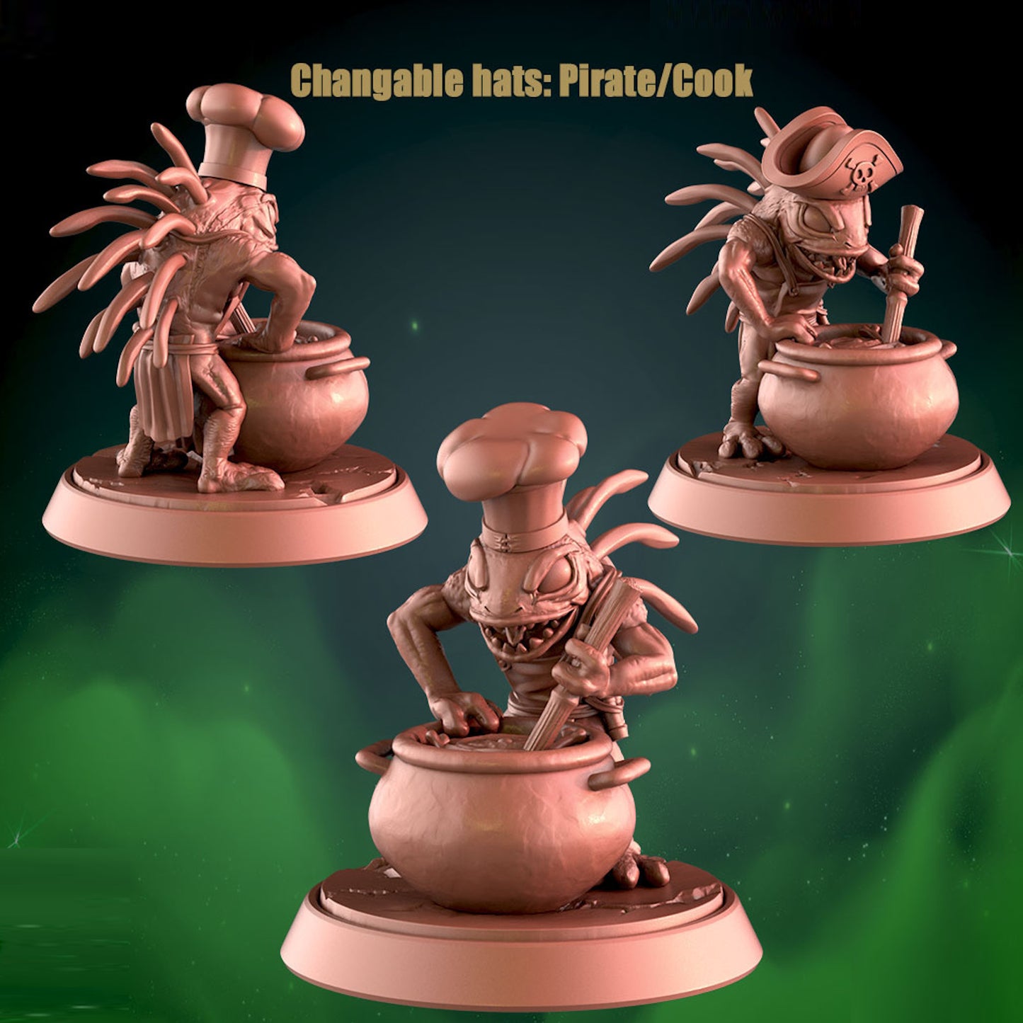 Pirate Cookie Pot 25mm Base