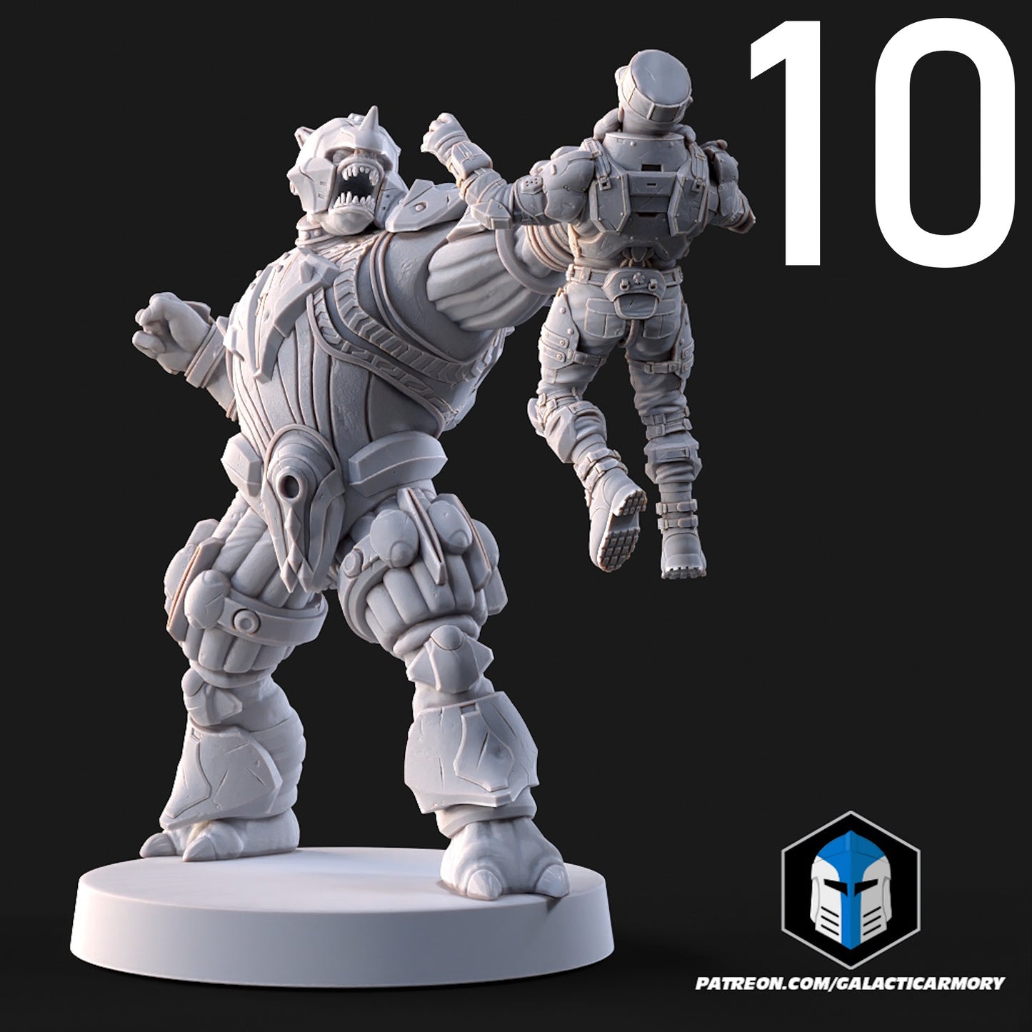 Jiralhanae Brutes for Halo Flashpoint - 20 Poses Available
