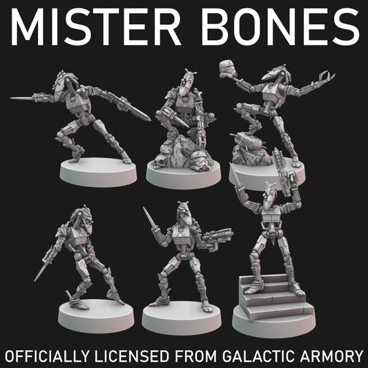 Mister Bones for Star Wars Legion - 6 Poses Available
