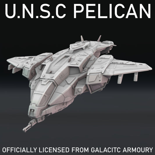 U.N.S.C Pelican for Halo Flashpoint - 2 Sizes Available