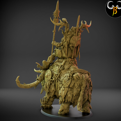 Frost Tusk Lord (120mm Oval Base)